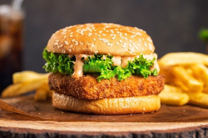 Paneer Tikka Burger PT